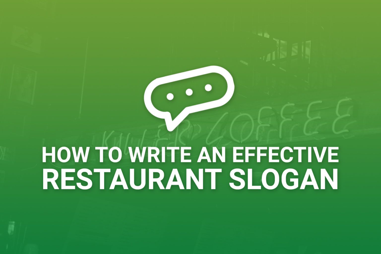 How to Write an Effective Restaurant Slogan | 50+ Examples