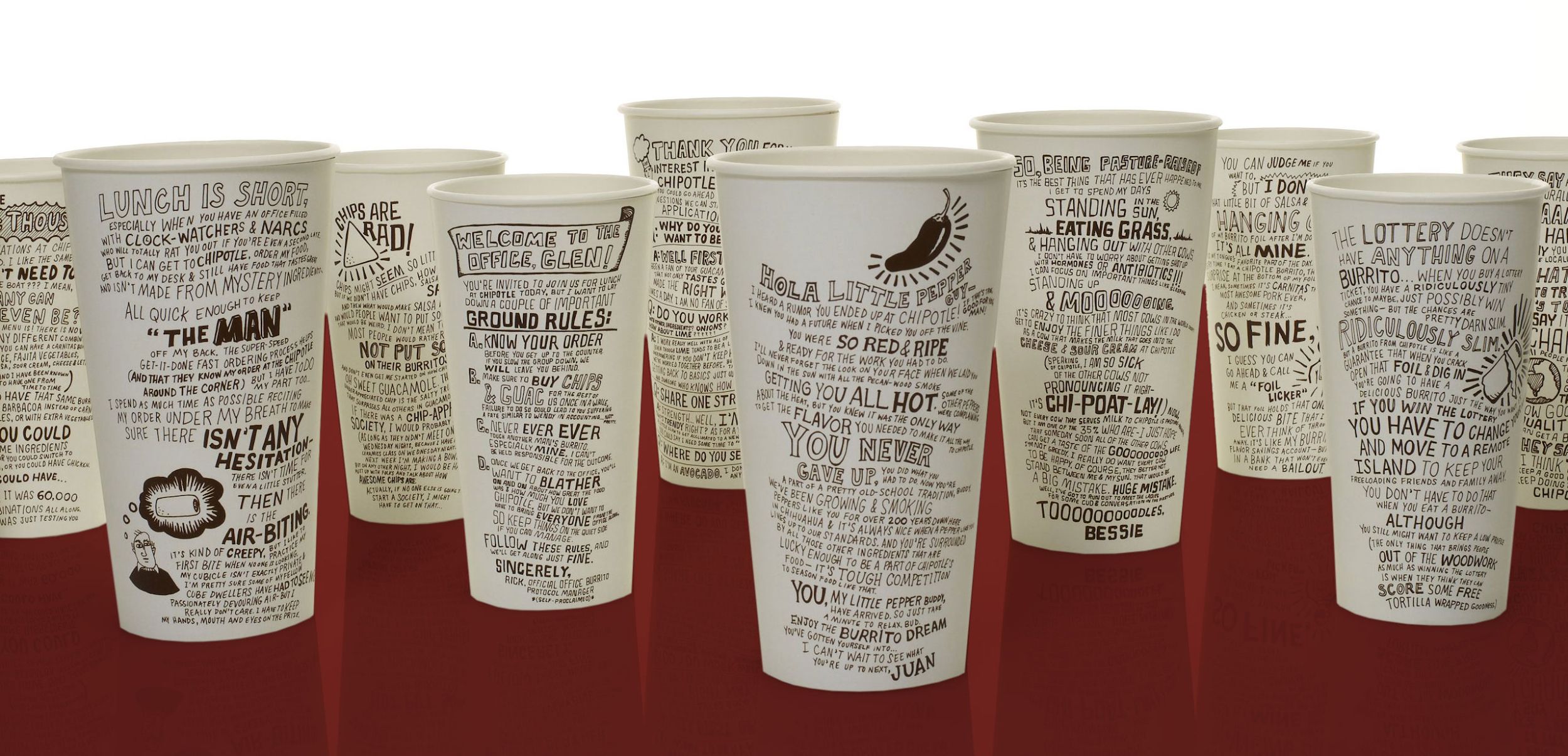 Chipotle Cups