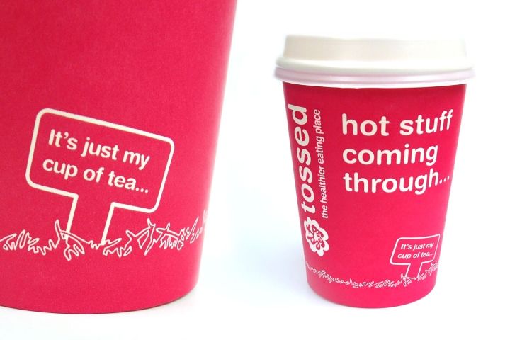 Tossed Coffee Cups