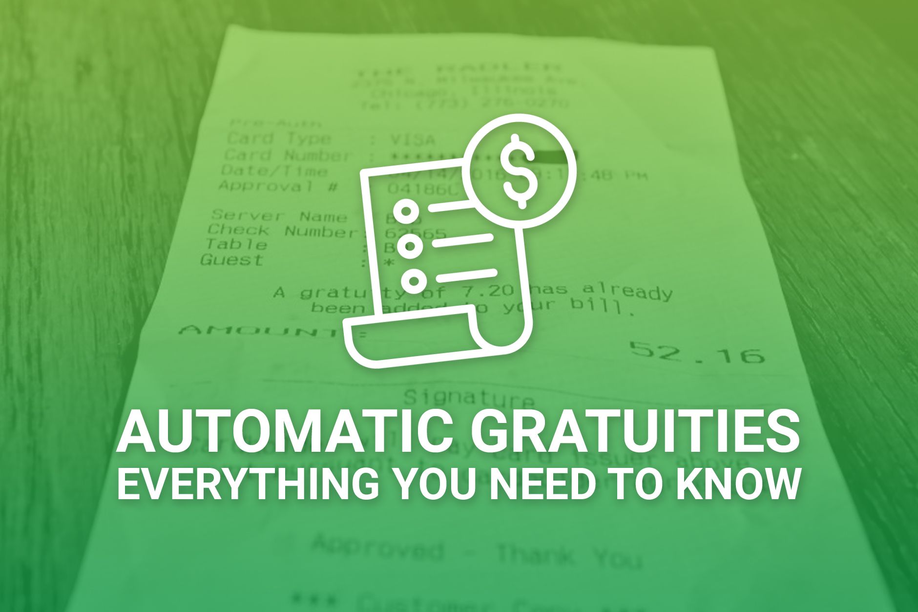 Automatic Gratuities What Restaurants Need To Know