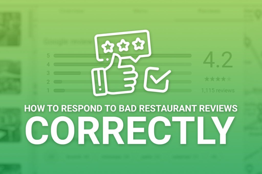 How To Respond To Bad Restaurant Reviews