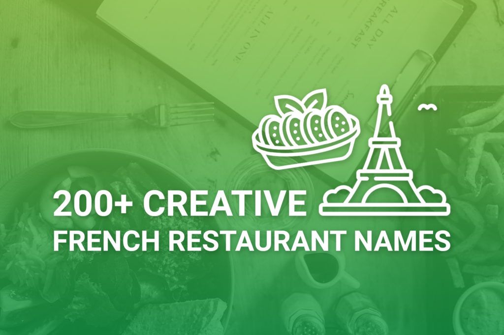 creative french restaurant names