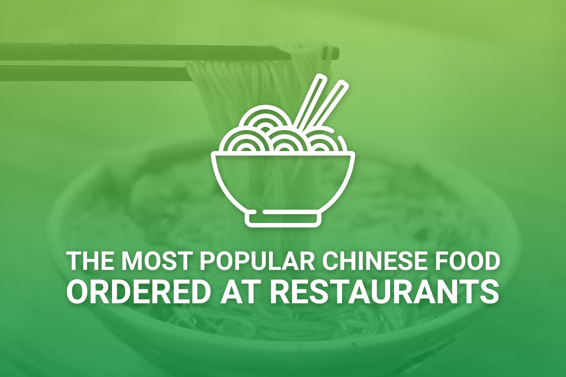 Popular Chinese Food 