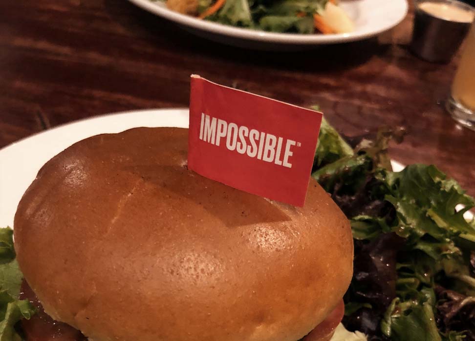 Impossible Burger Plant Protein