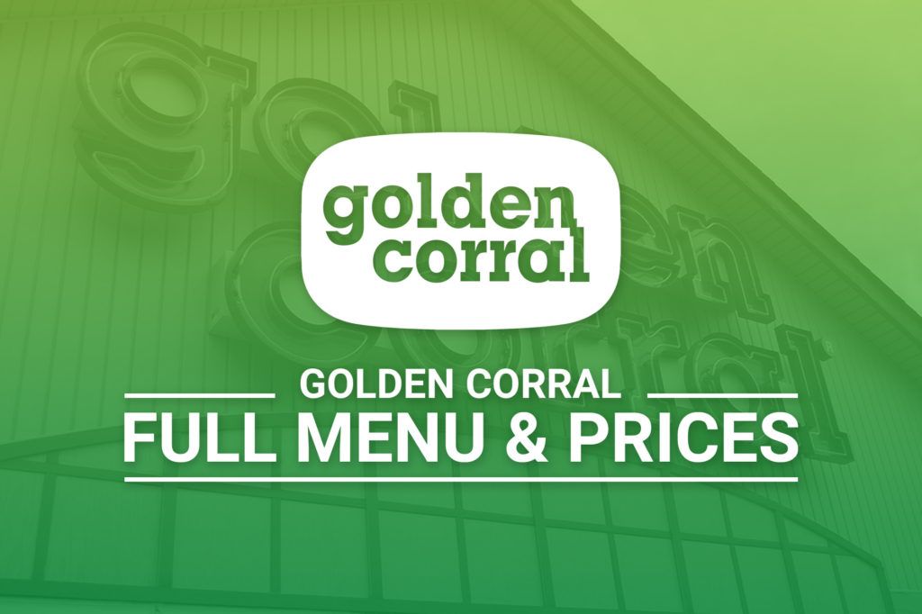 Golden Corral Full Menu